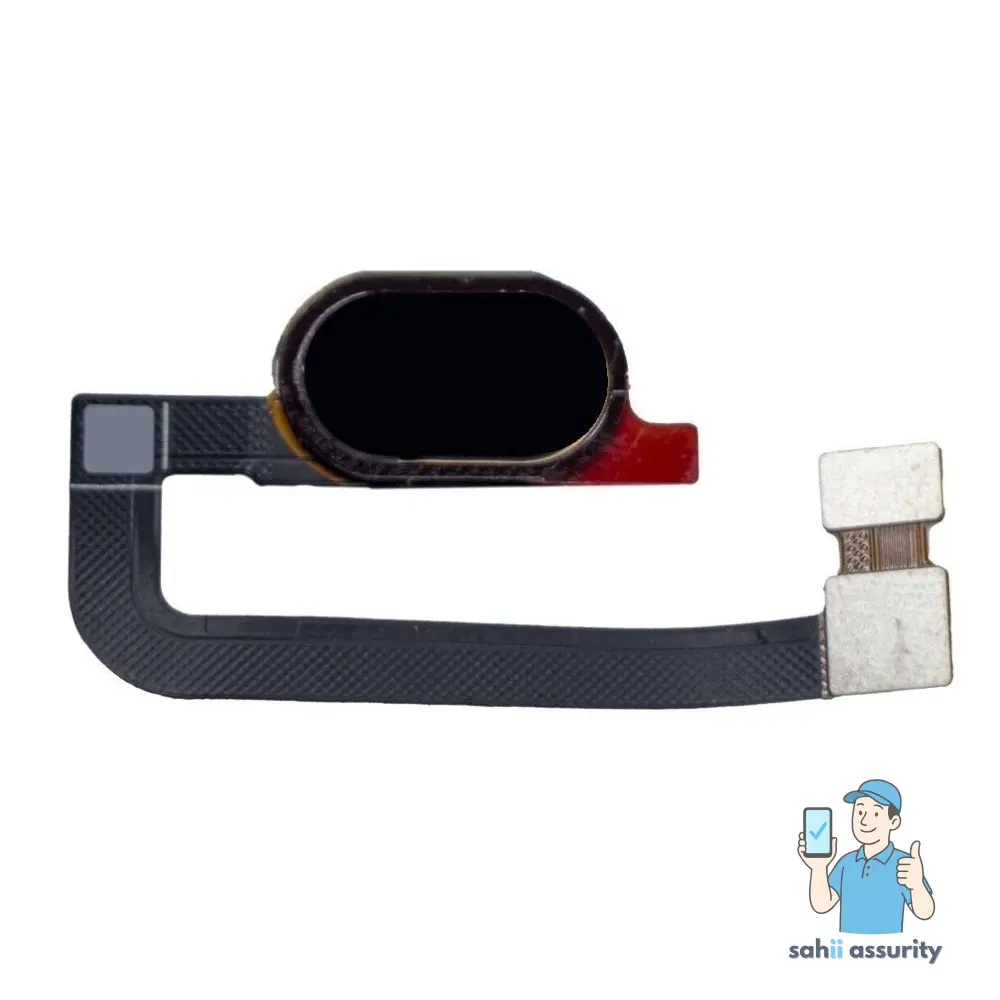 Fingerprint Sensor with Flex Cable for Motorola Moto G5S Plus Black thumbnail